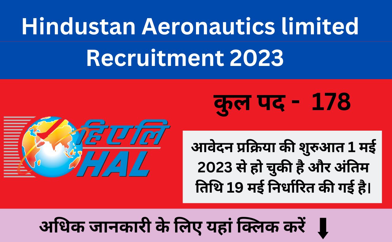 hindustan aeronautics Recruitment 2023