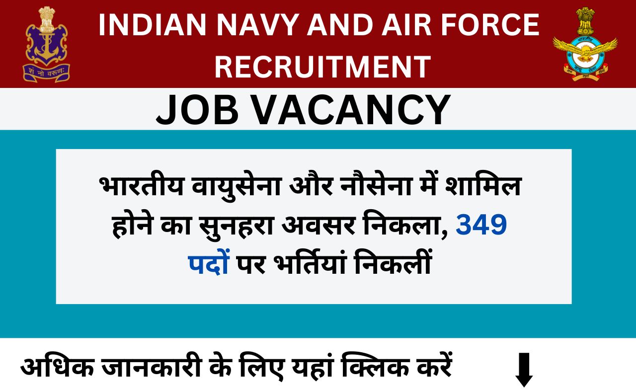 UPSC-CDA Indian airforce and indian navy vacancy for 349 post click here for more details