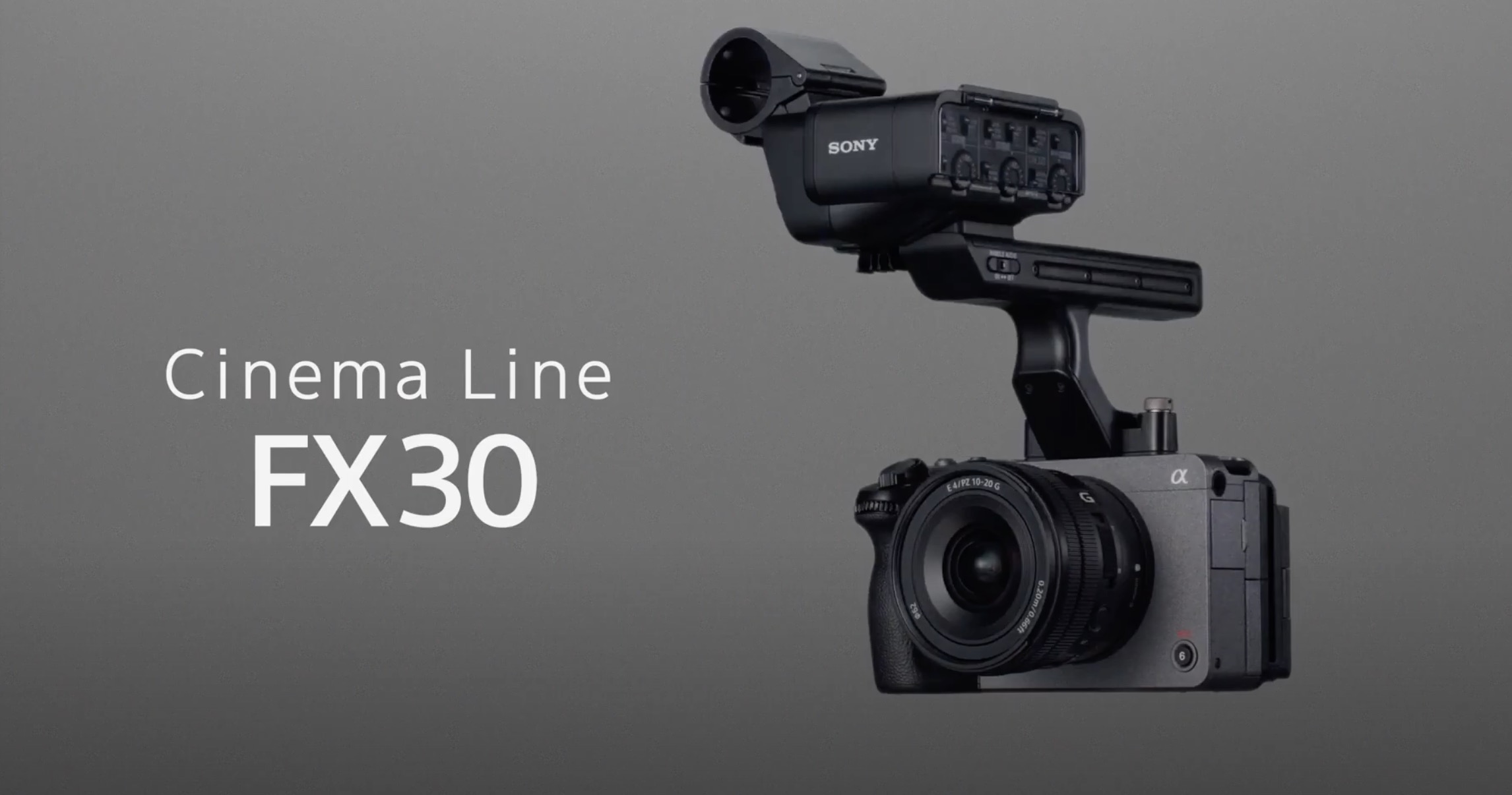 Sony Announces New Aps-C Sensored Fx30 Cinema Line Camera 
